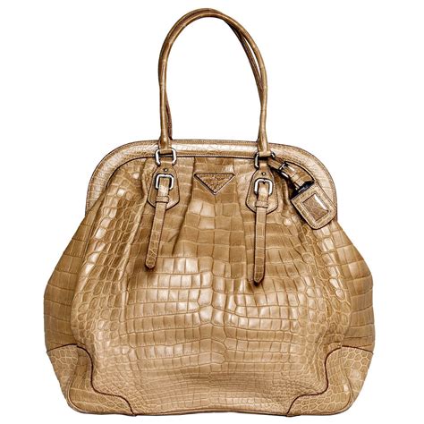 handbag vintage prada crocodile|antique prada handbags.